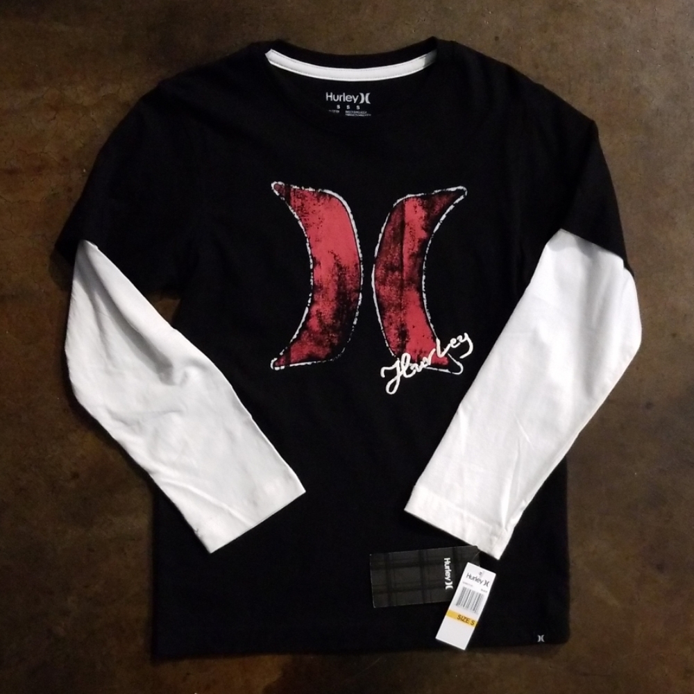 Hurley long sleeve shirt,  Size S, NWT